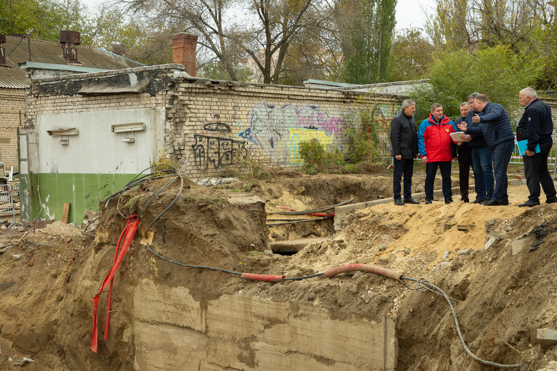Андрей Бочаров: новый полукилометровый коллектор построят в этом году0