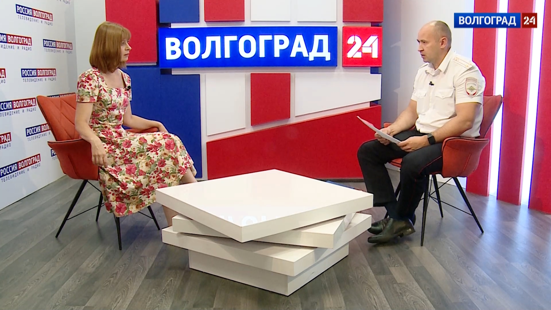 Марат Шарипов, заместитель начальника отдела ДПС УГИБДД ГУ МВД России по Волгоградской области. 28.07.21