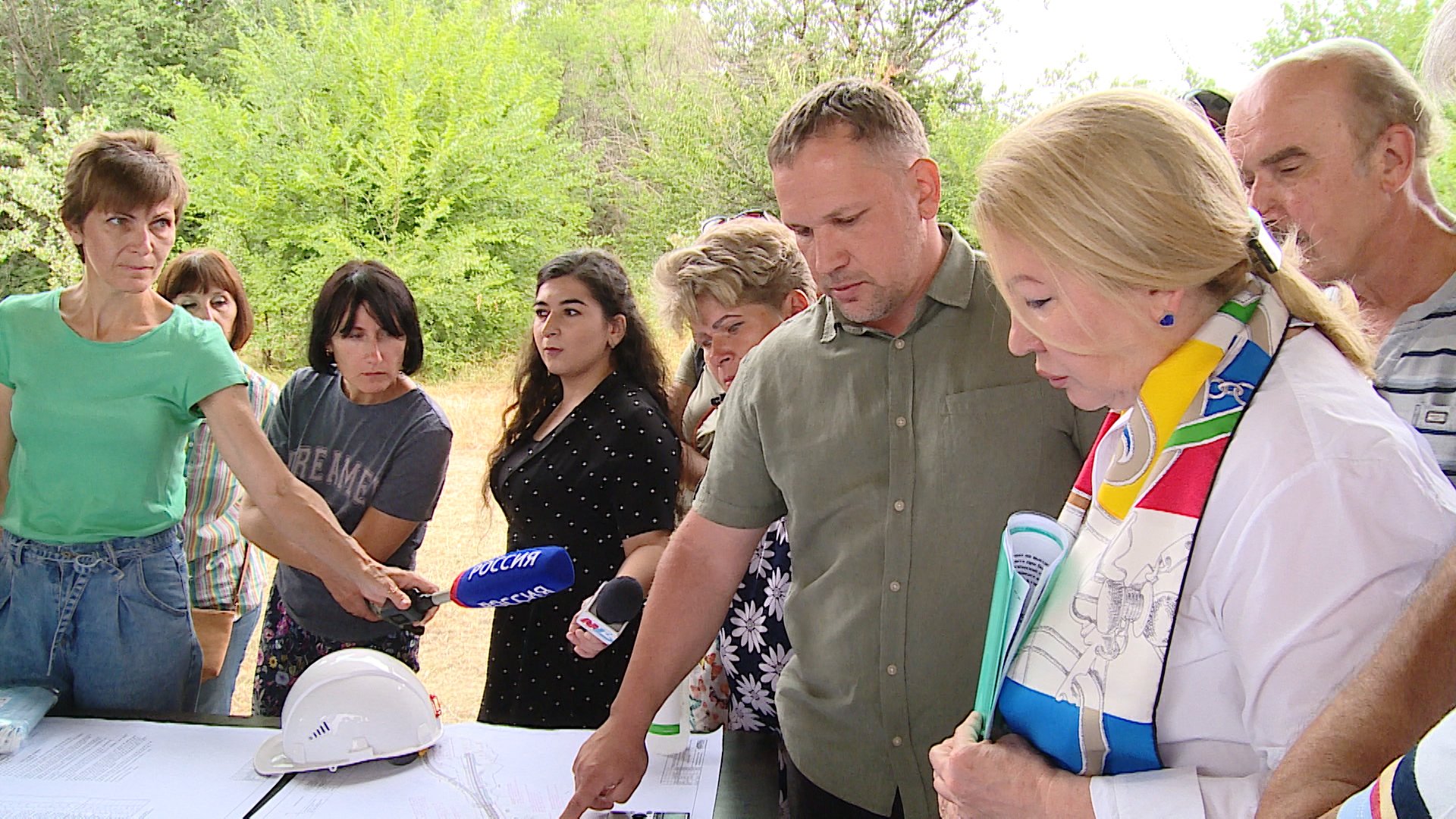 Экологический совет посетил стройплощадку дороги в пойме