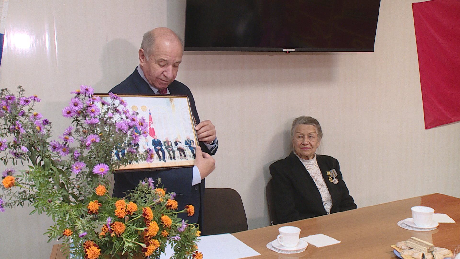 Активист совета ветеранов Тамара Васильевна Колбасина отметила 90-летний юбилей