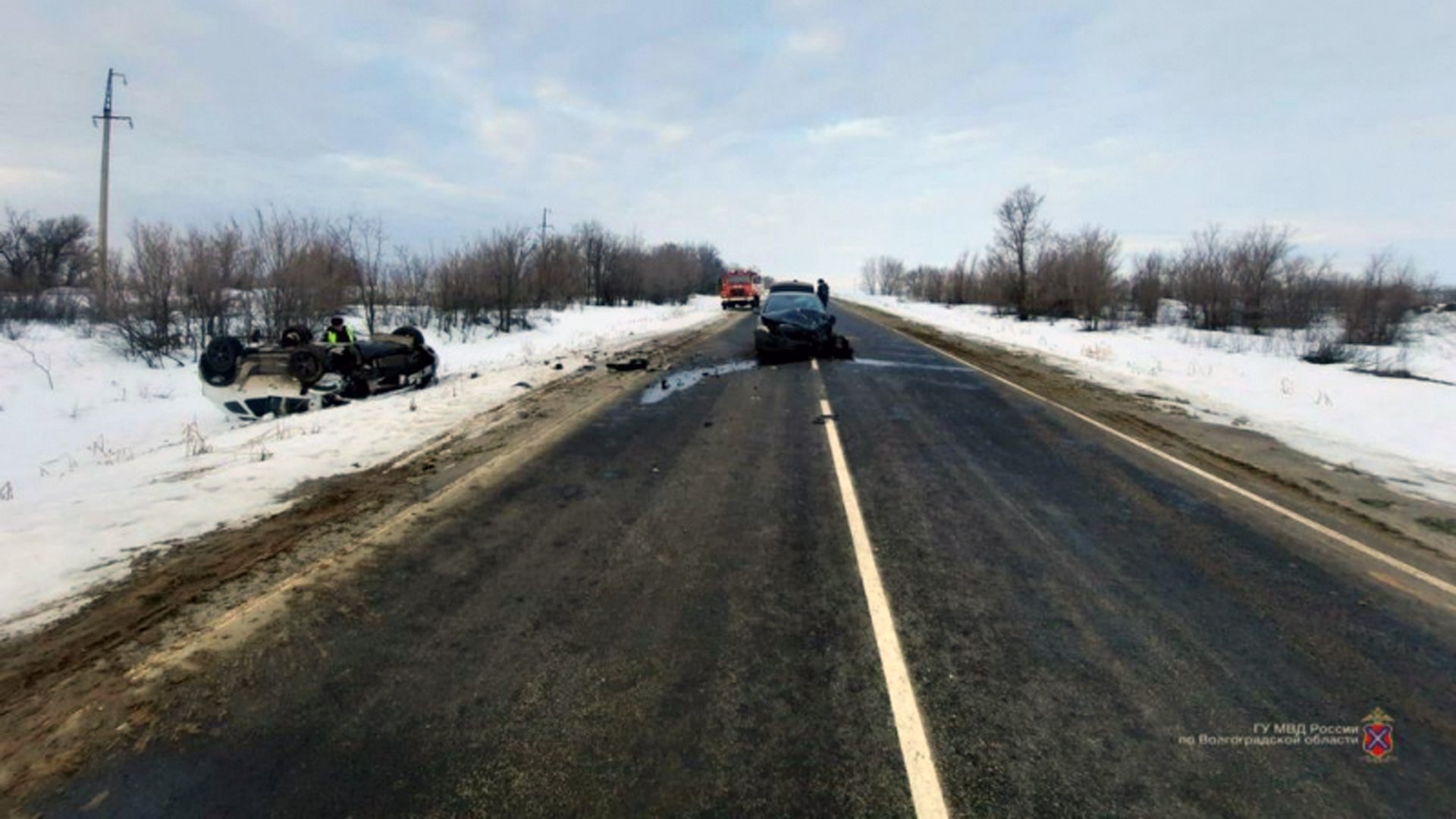 В Волгоградской области в авариях за сутки пострадало три водителя