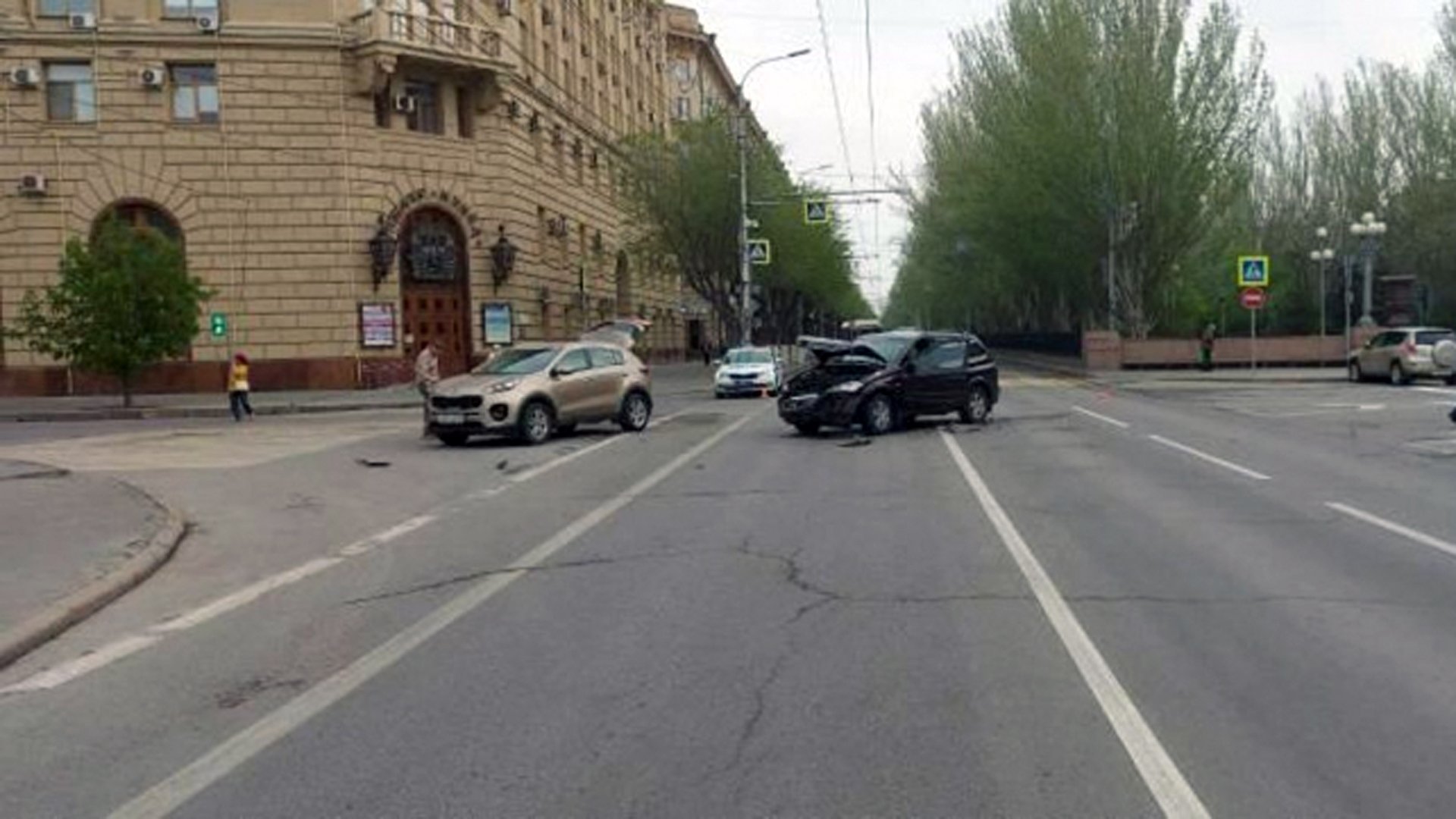 Школьница пострадала в ДТП в центре Волгограда