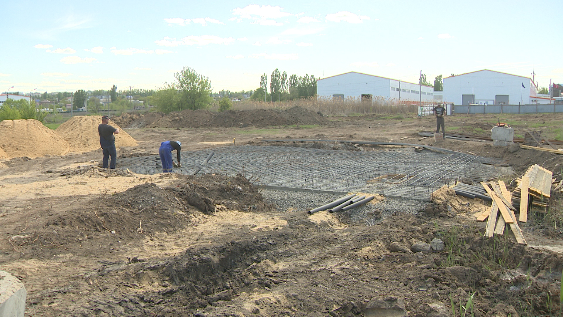 В Волгограде строят новую газозаправочную станцию