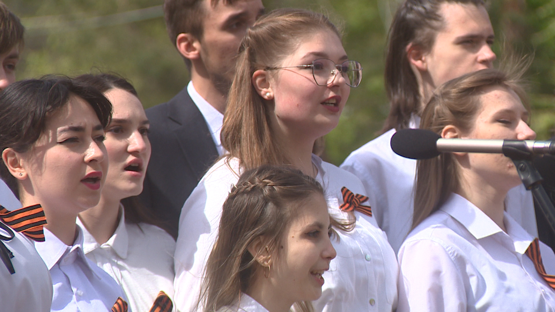 В Волгограде прошла акция «С Победной песней по улицам Сталинграда»