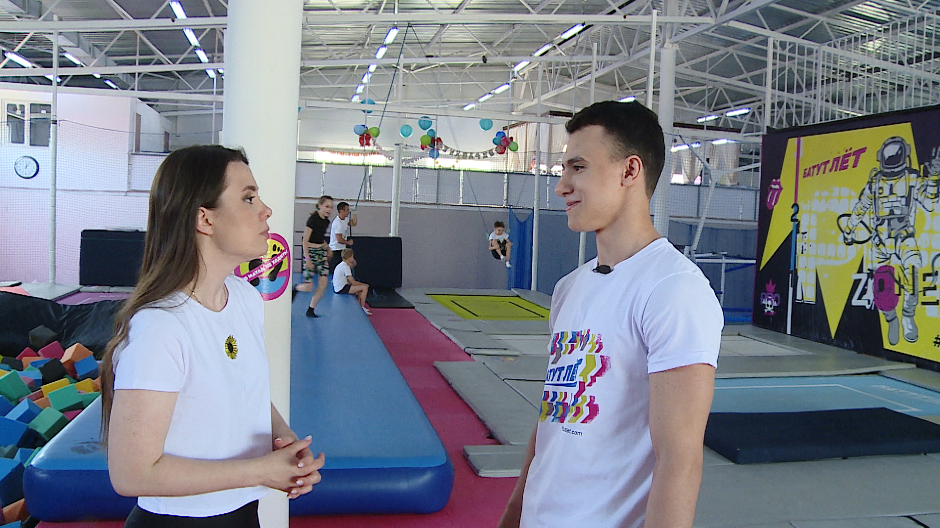 О пользе упражнений на батутах рассказали волгоградские спортсмены