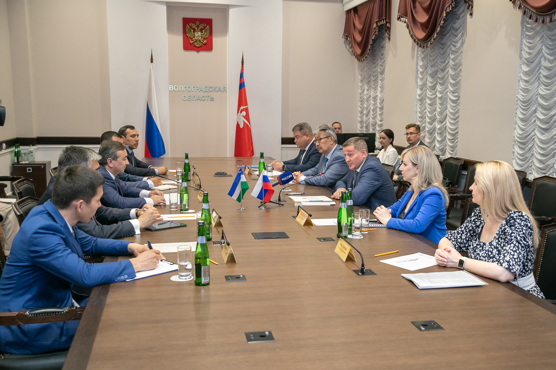 Волгоградская область и регионы Узбекистана наращивают товарооборот