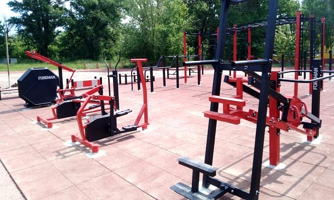 В Котовском районе появилась новая мини-площадка для ГТО