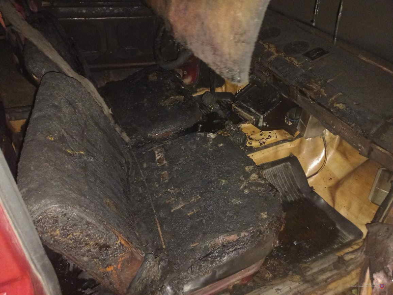 В Волгоградской области из-за личной неприязни односельчанин поджег автомобиль знакомого