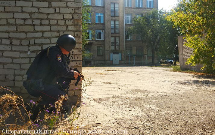 В Волгоградской области накануне учебного года прошли антитеррористические тренировки