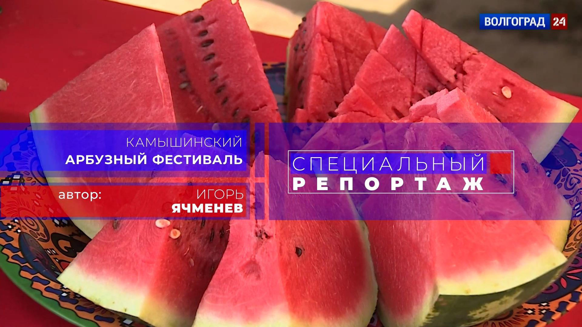 Выпуск Камышинский арбузный фестиваль. Выпуск 31.08.22