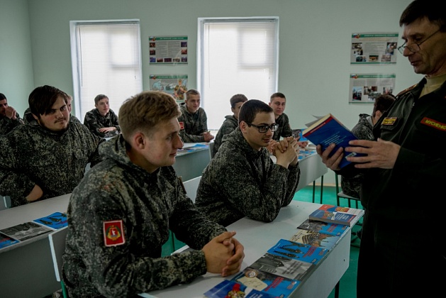 Кадеты и юнармейцы Волгоградской области принимают участие в военно-спортивных сборах