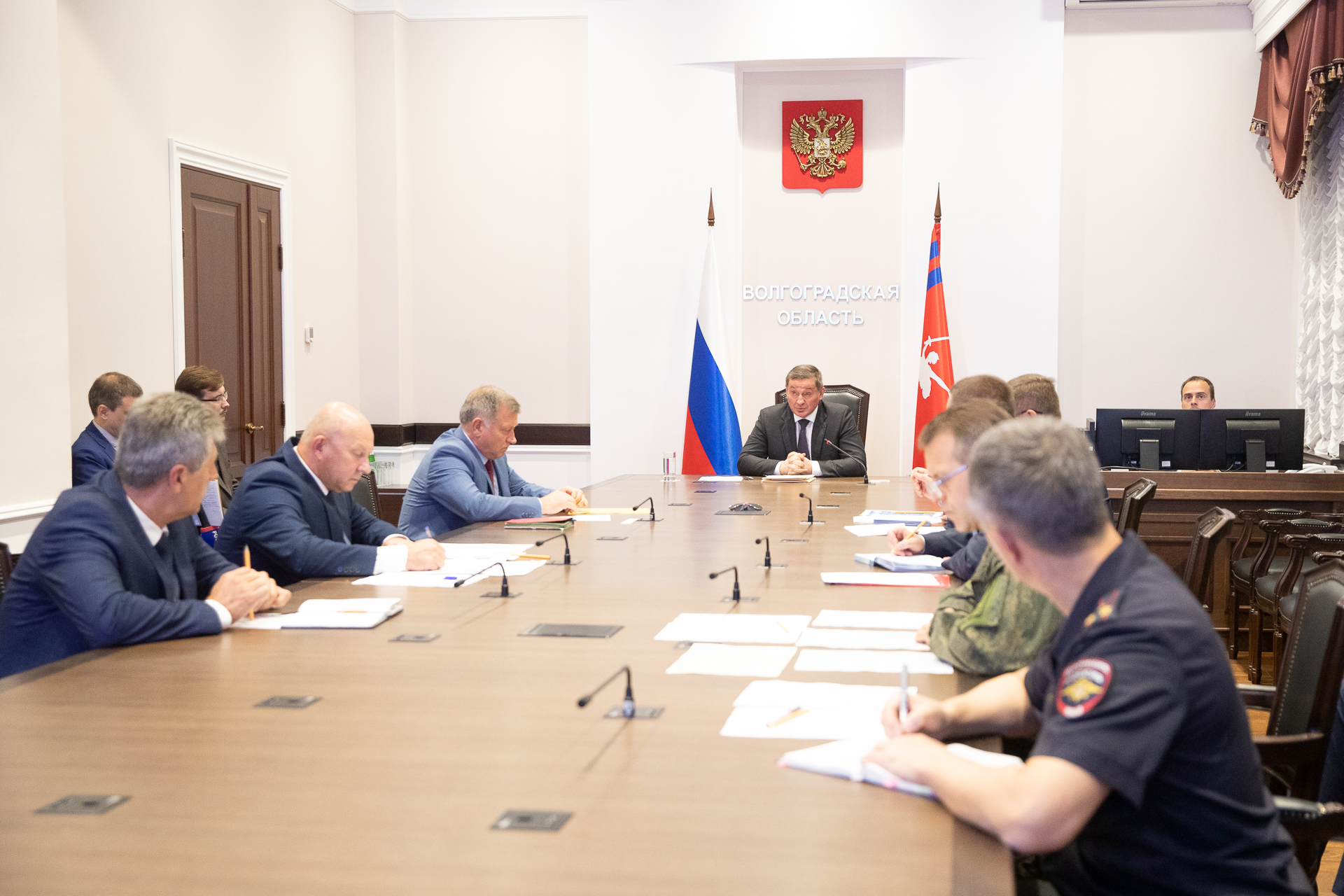 В Волгограде состоялось совещание по вопросам частичной мобилизации