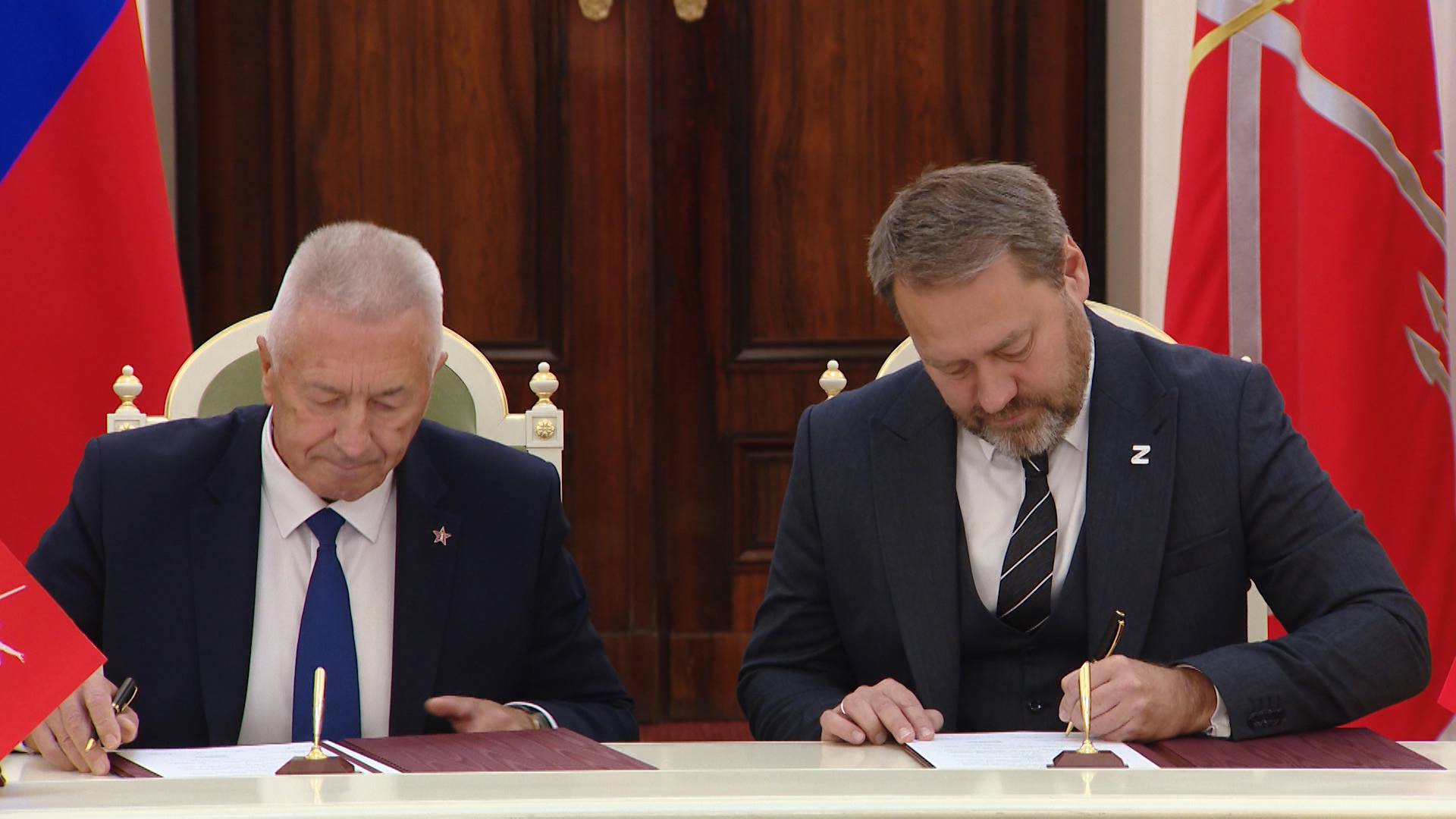 Парламенты Волгоградской области и Санкт-Петербурга подписали соглашение о сотрудничестве