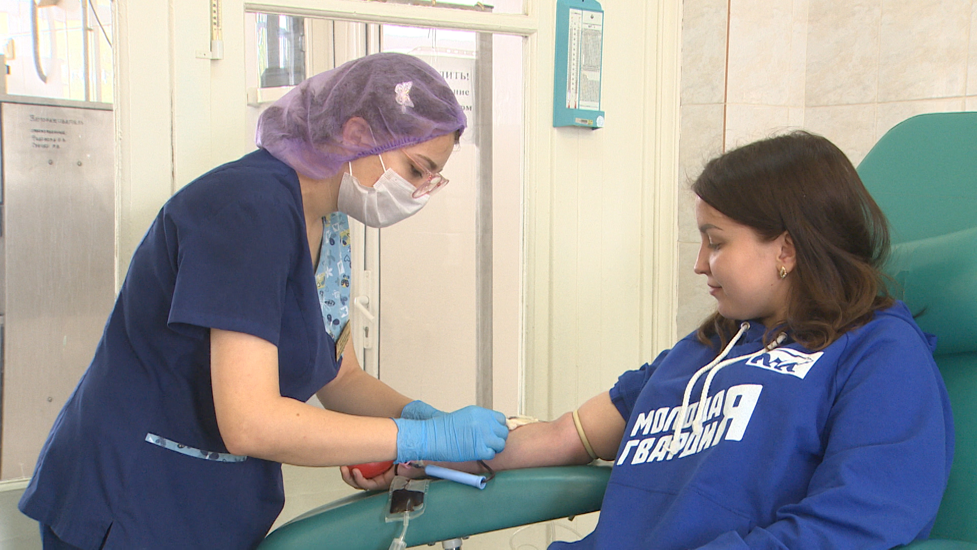 В Волгоградской области проходит донорская акция по сдаче крови в поддержку участников СВО