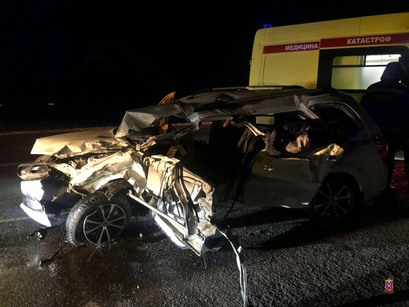 В Михайловском районе в аварии с грузовиком погиб пассажир легковушки