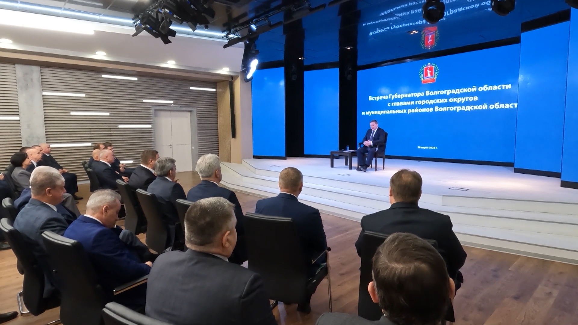 Андрей Бочаров провел рабочую встречу с главами муниципалитетов
