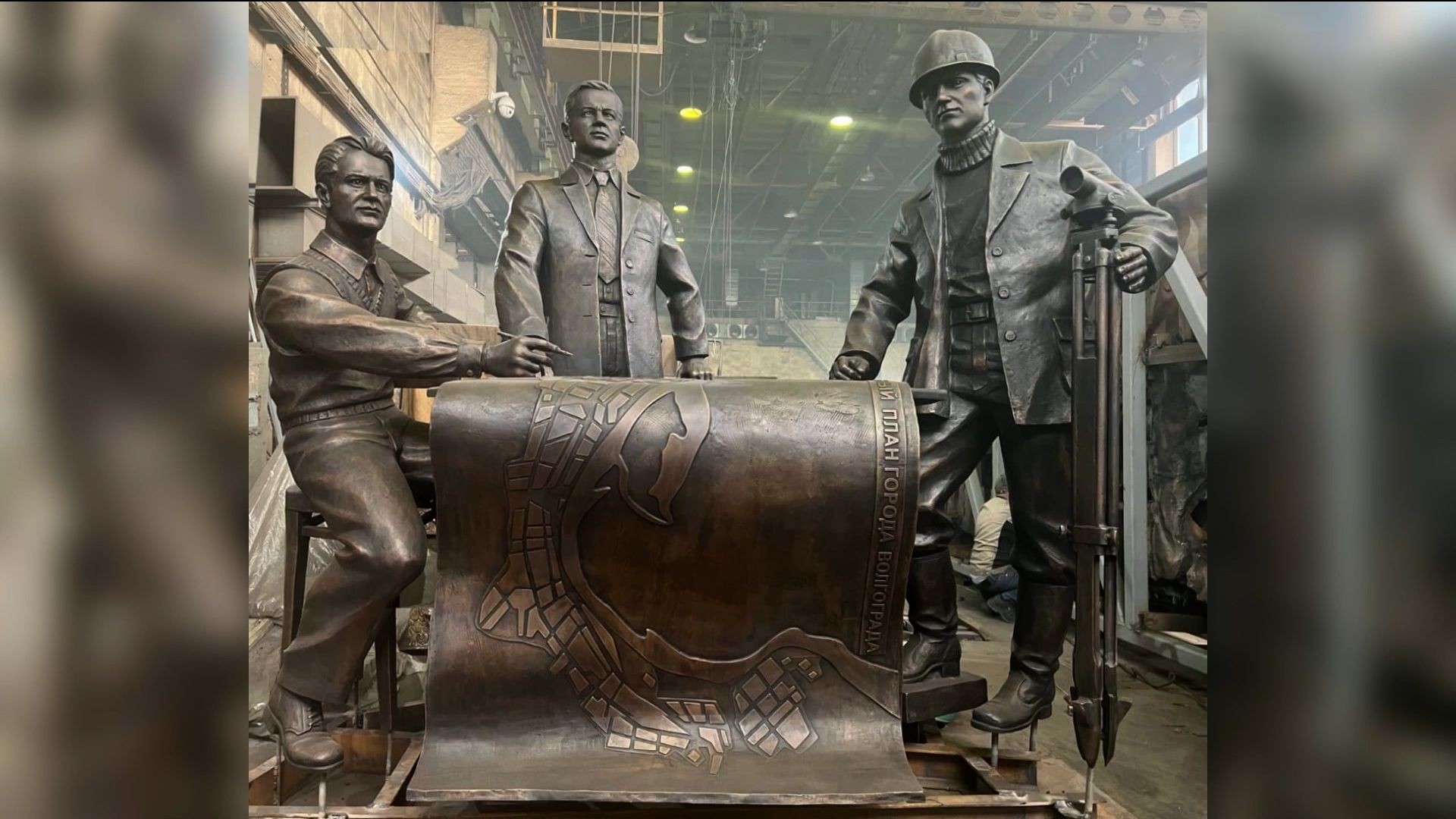 В Волгограде в обновленном Сурском сквере появится памятник строителям города-героя