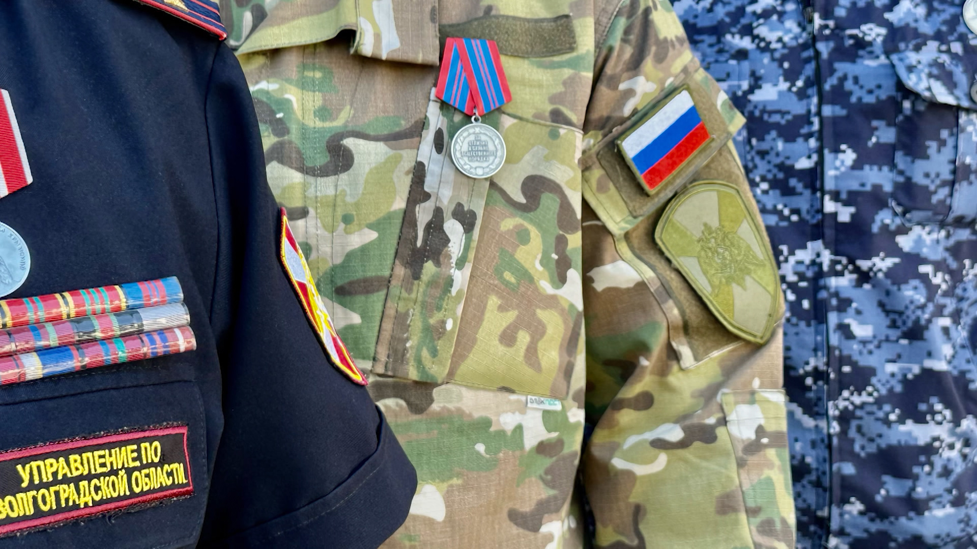 Росгвардейцам-участникам спецоперации из Волгоградской области вручили госнаграды