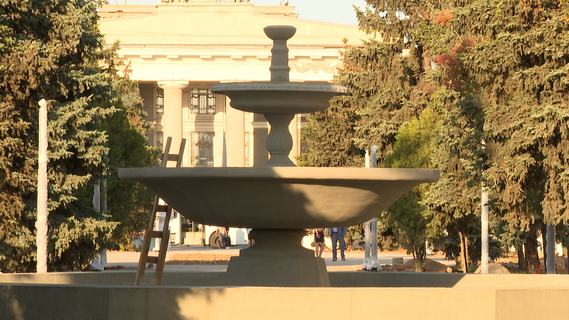 В старой части Волжского воссоздают вид улицы Фонтанной по чертежам 1950-х годов