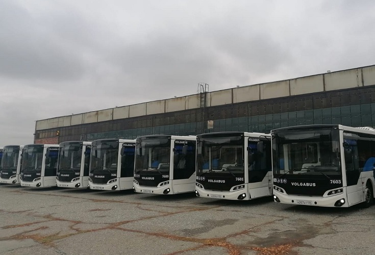 В Волгоград доставляют 60 новых автобусов