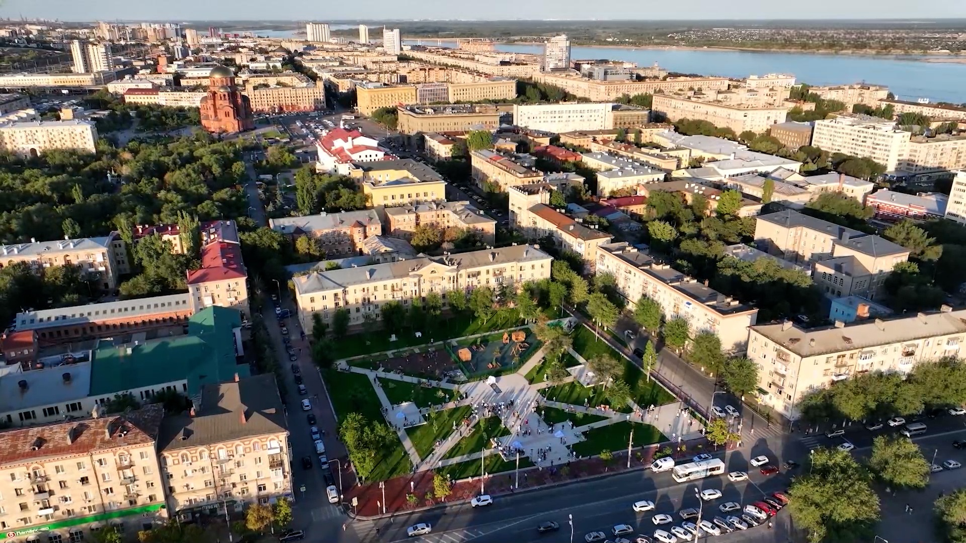 Проекты благоустройства Волгоградской области участвуют в федеральном конкурсе