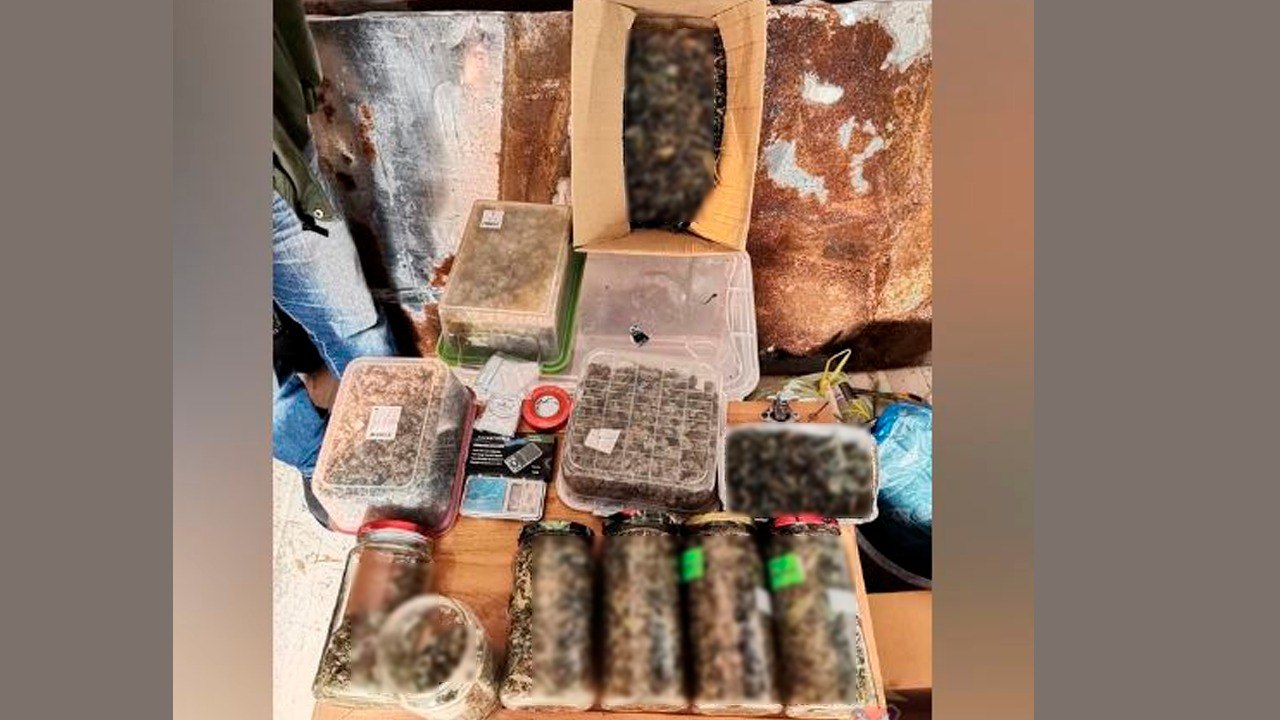 Полицейские нашли у волжанина более килограмма растительного наркотика