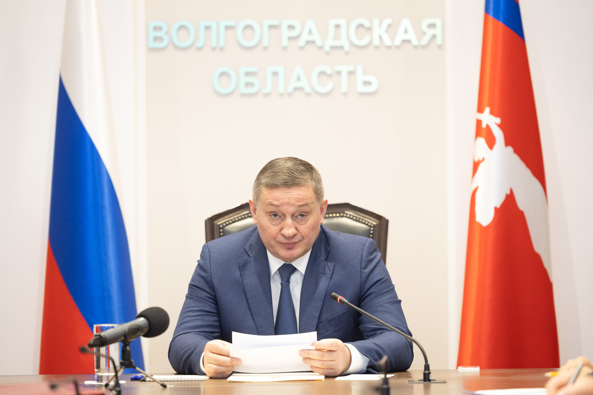 Глава Волгоградской области прокомментировал атаку беспилотников