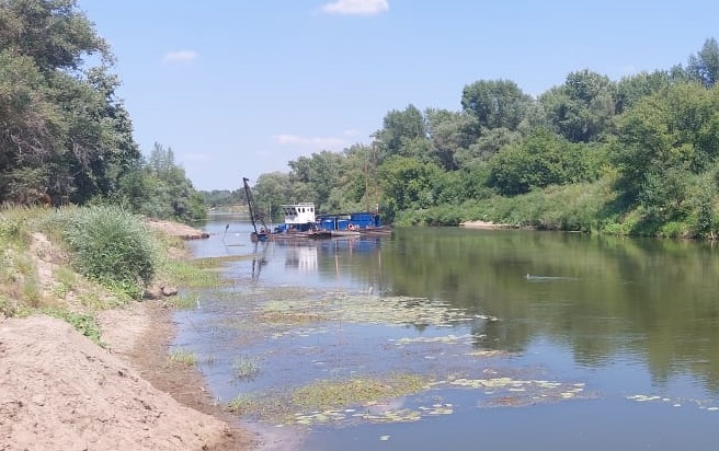 Новый участок Медведицы расчистят под Волгоградом