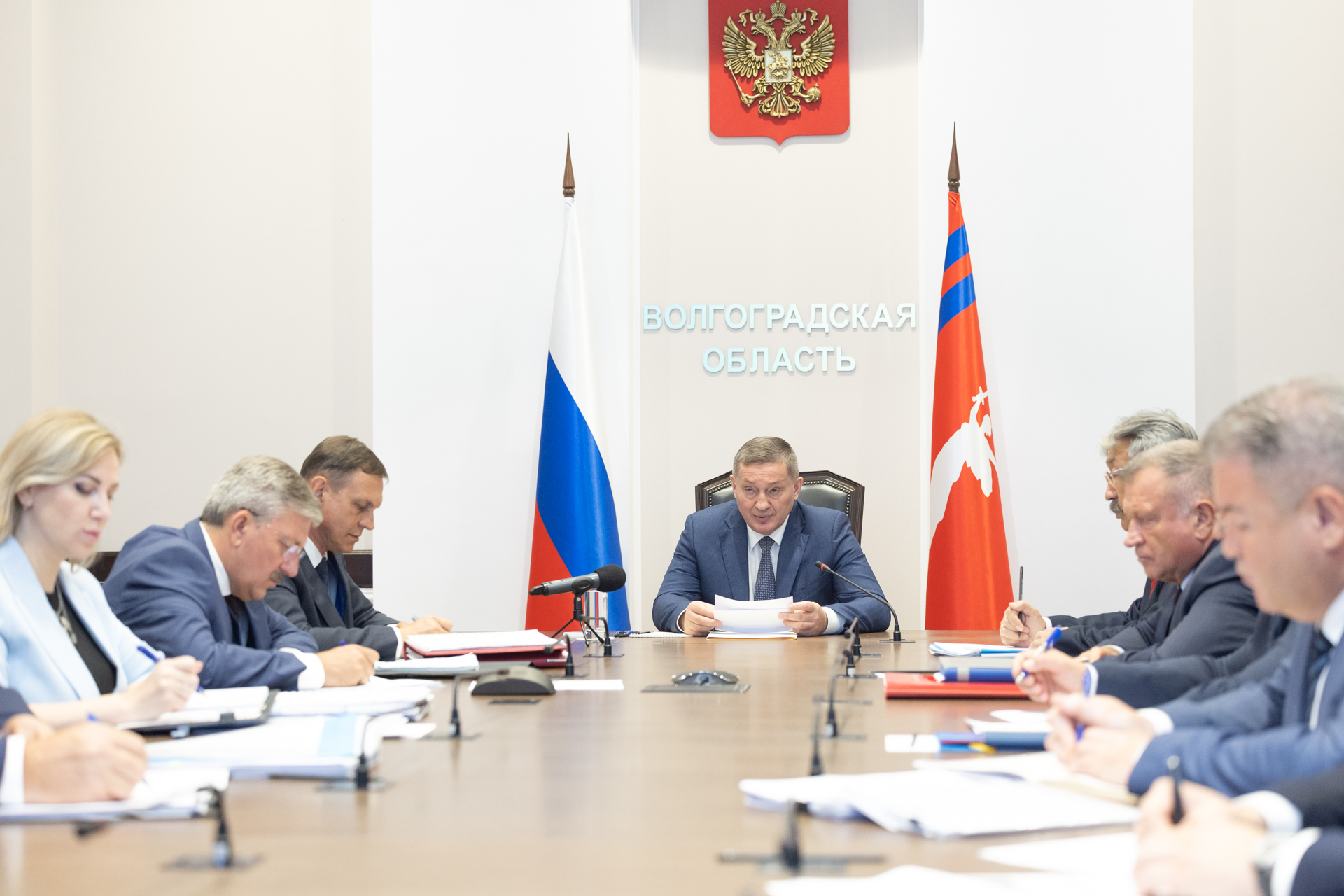 Глава Волгоградской области поставил задачи по подготовке к отопительному сезону
