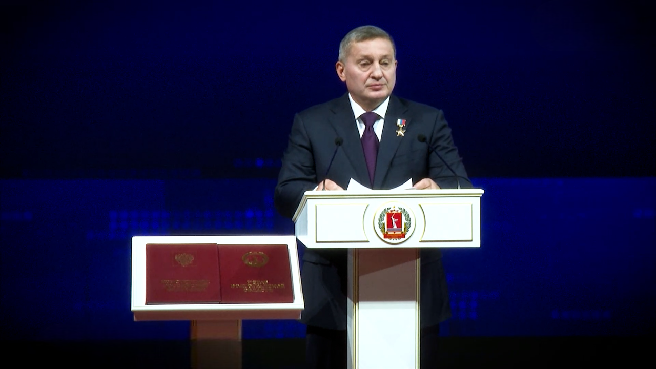 Инаугурация губернатора Волгоградской области: что осталось за кадром