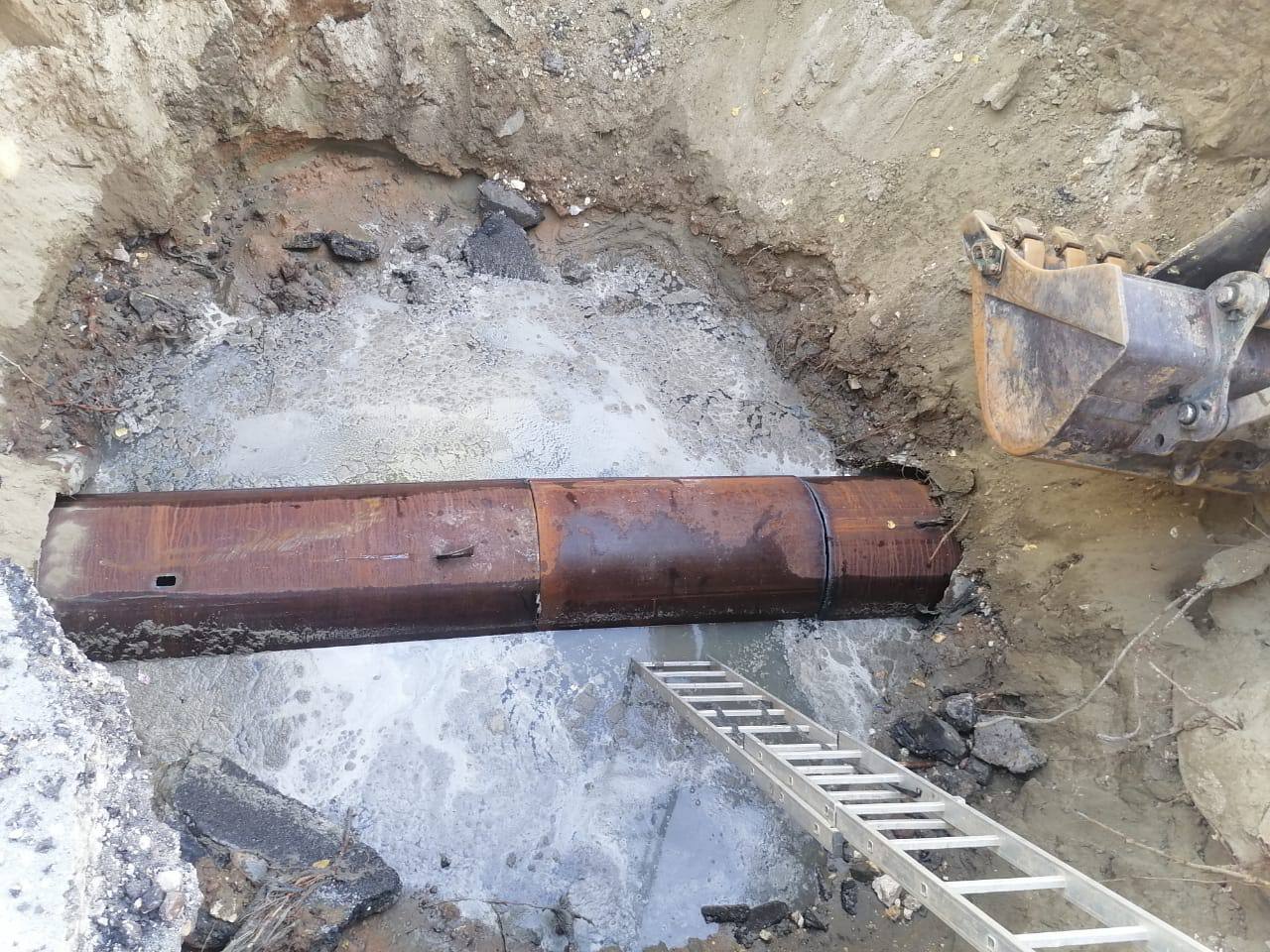 Нарушение на коллекторе устранили в Советском районе Волгограда