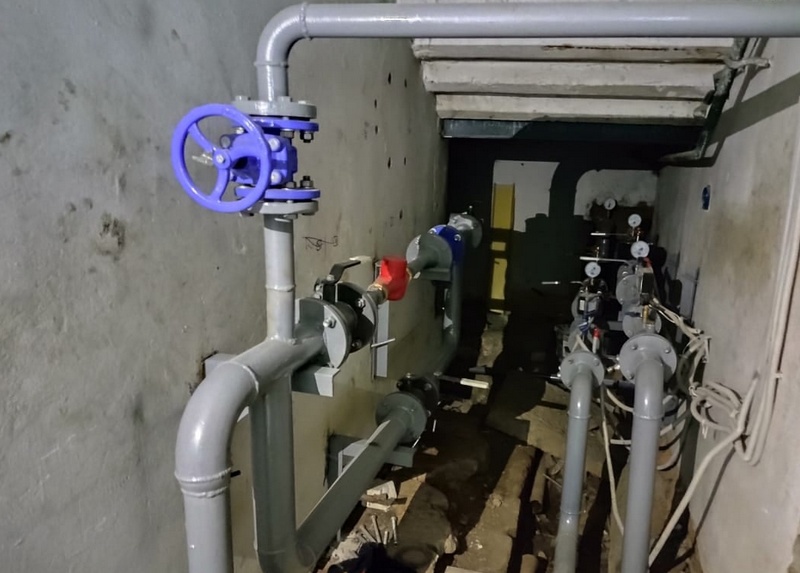 В волгоградской школе № 89 обновляют отопительную систему