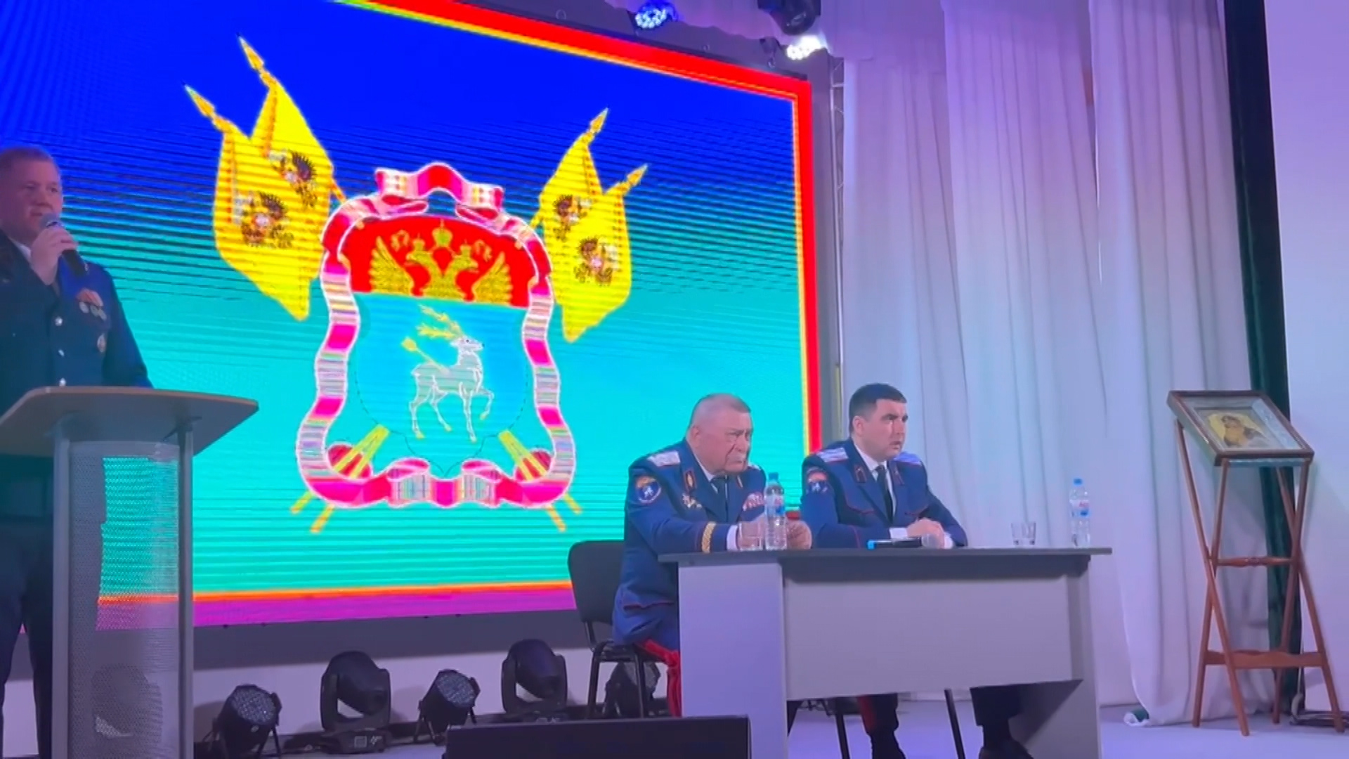 Атаман войскового казачьего общества «Всевеликое войско Донское» посетил Волгоградскую область