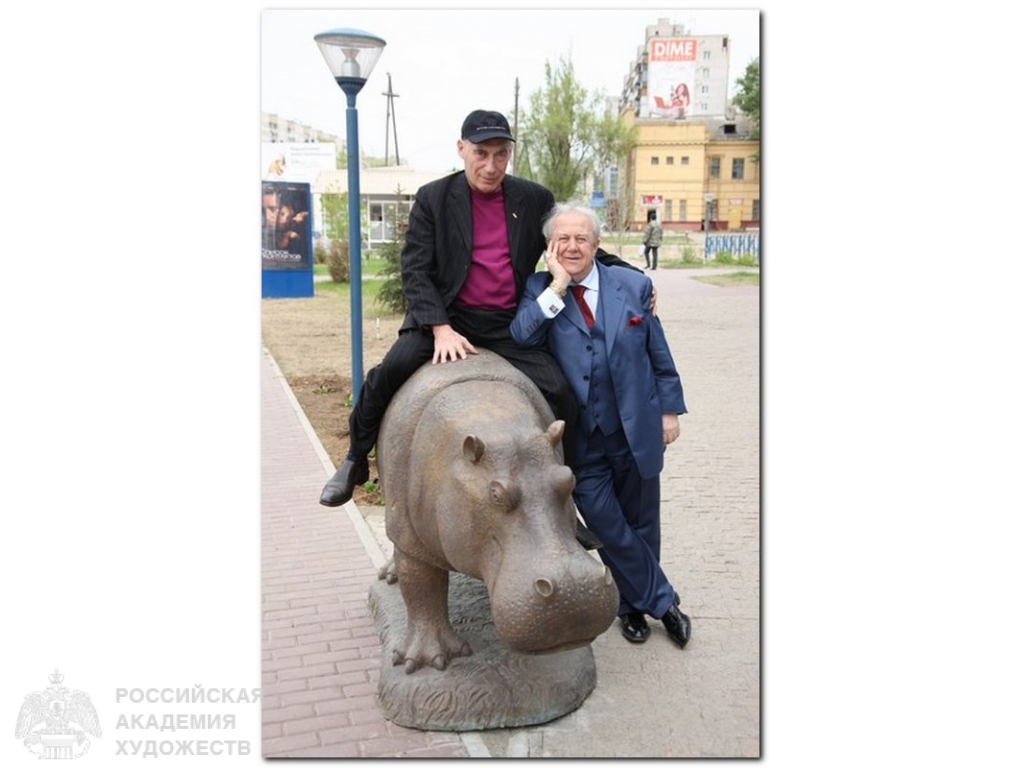 Подаривший юным волгоградцам скульптуру Гиппо Зураб Церетели умер на 92 году жизни