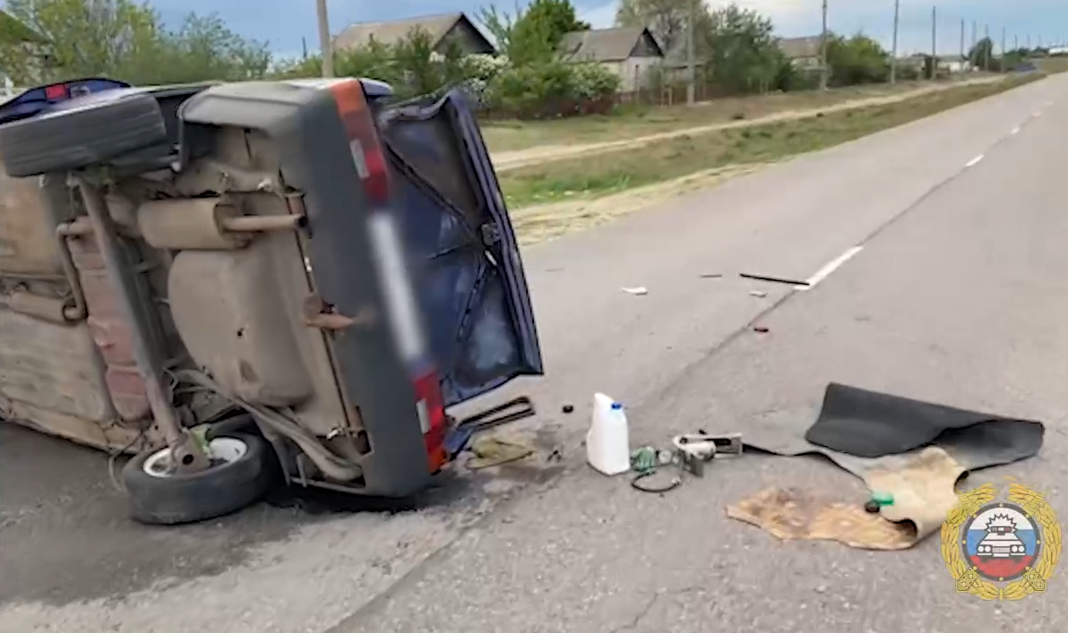 В Волгоградской области в аварии погиб водитель без прав