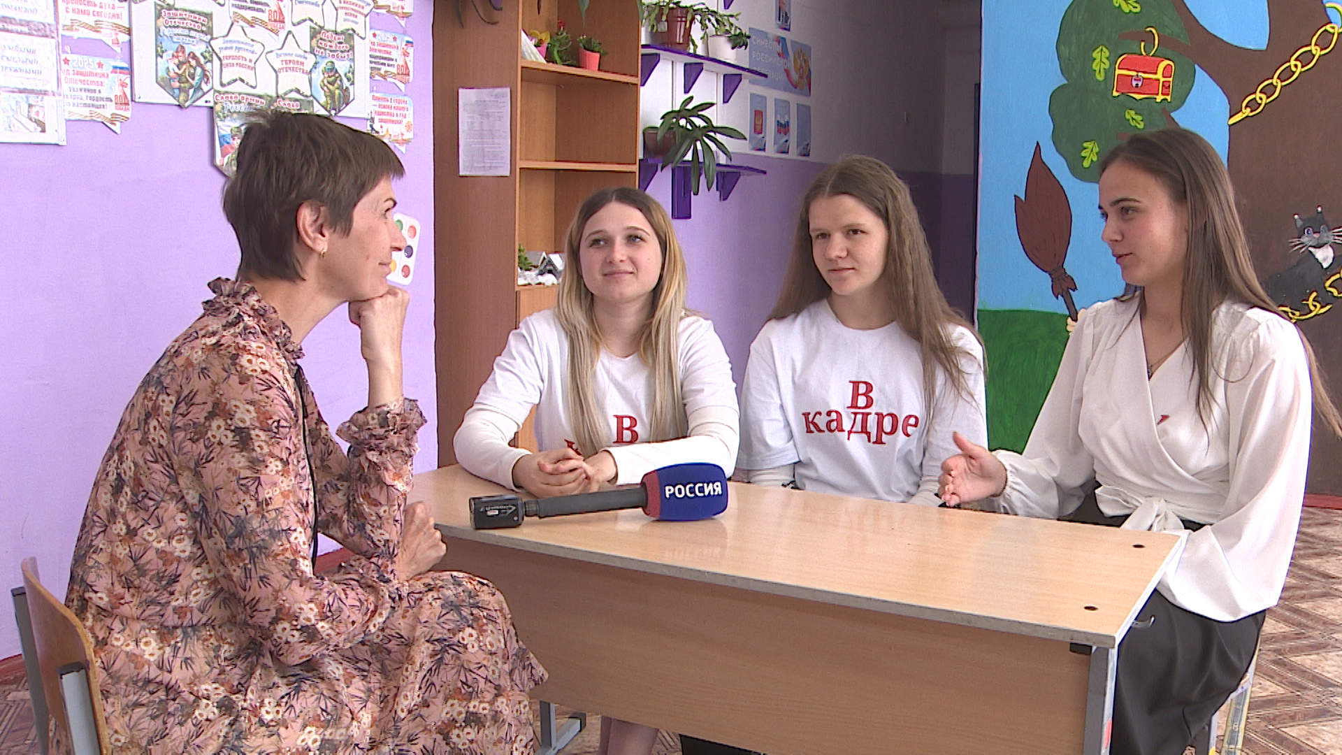 В школе Волгоградской области выпускается класс из пяти учеников