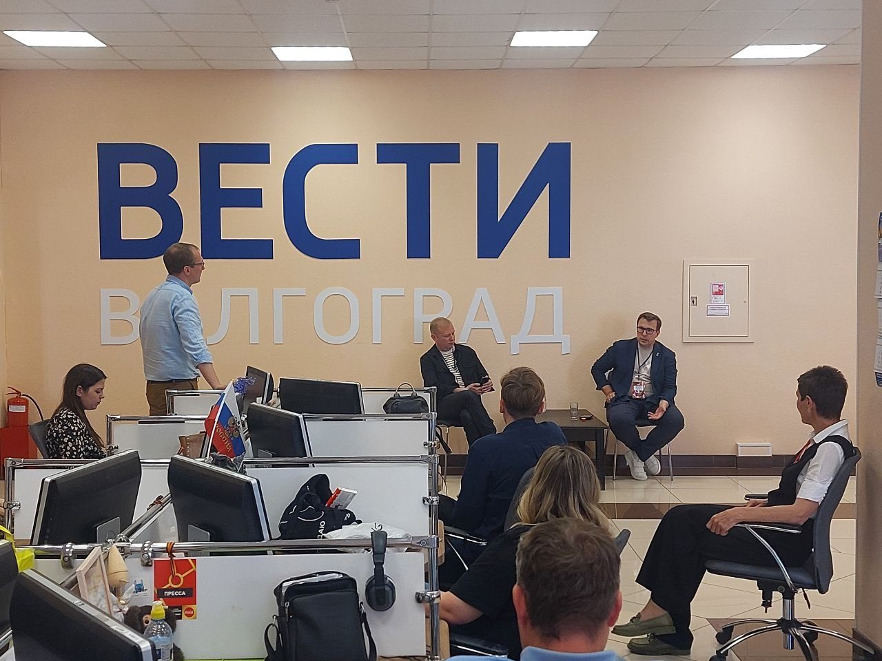 Главред московского канала и режиссер ВГТРК провели мастер-класс для волгоградских журналистов