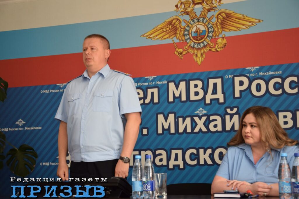 В Волгоградской области назначили нового начальника отдела полиции в Михайловке