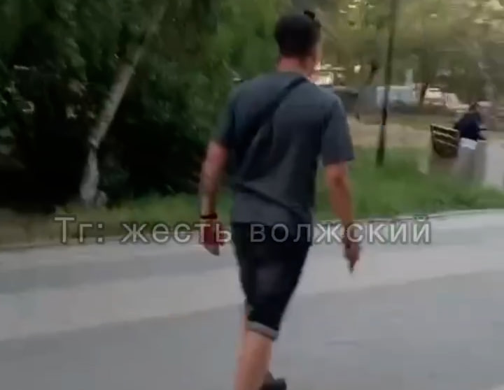 Уголовное дело возбудили на волжанина, кидавшегося с ножом на подростков