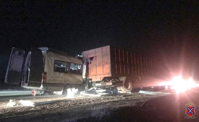 В суд направлено дело водителя микроавтобуса, совершившего смертельное ДТП под Волгоградом