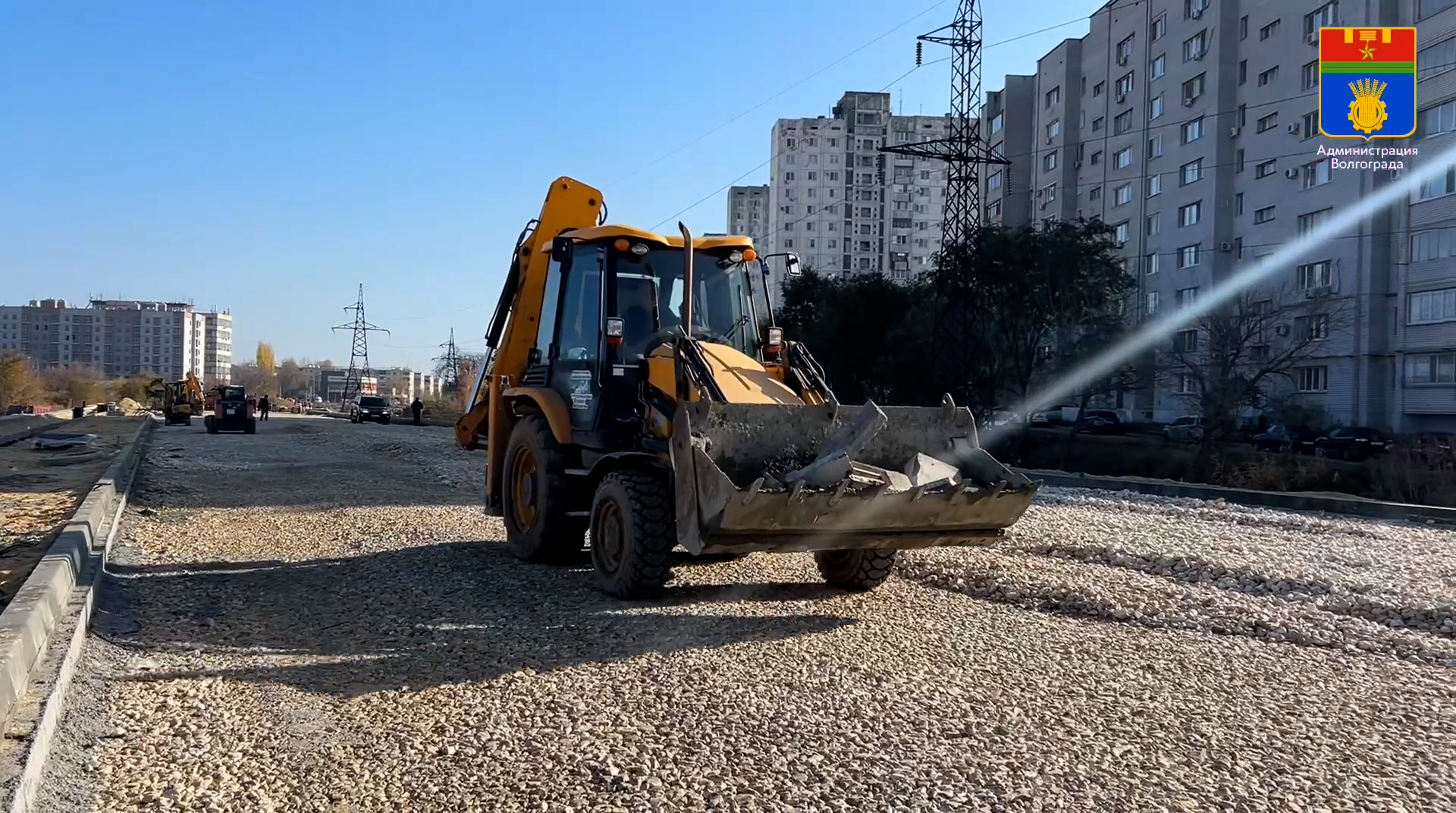 В Волгограде на 90% завершено строительство новой магистрали по улице Родниковой