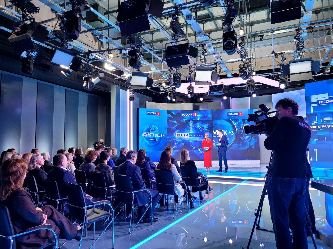 Телестудия волгоградских «Вестей» открылась после масштабной реконструкции