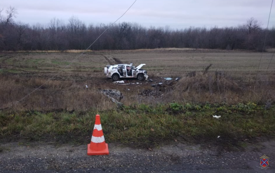 Водитель и пассажир внедорожника погибли в ДТП в Волгоградской области