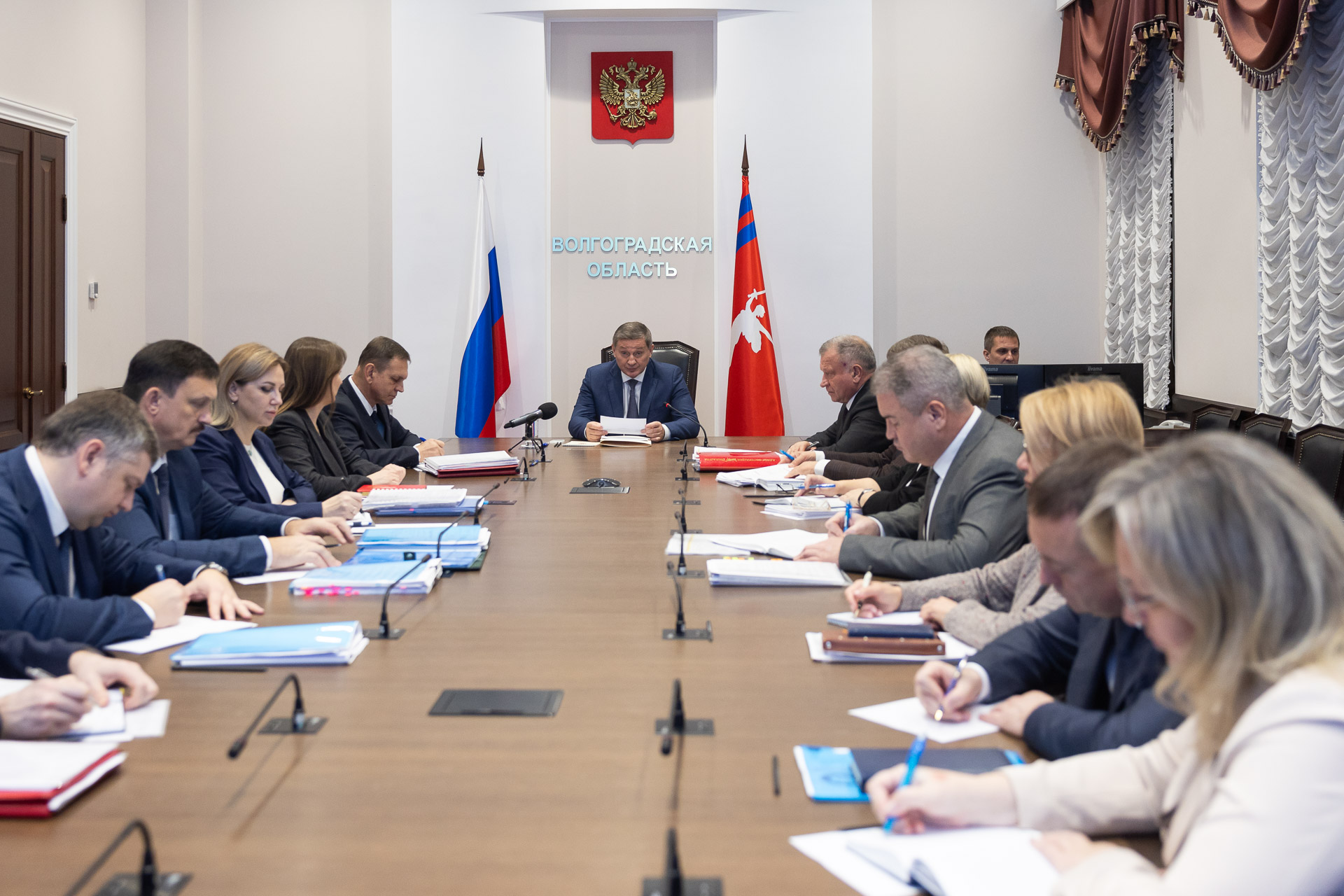 Андрей Бочаров: в Волгоградской области высокая урожайность зерновых культур и овощей