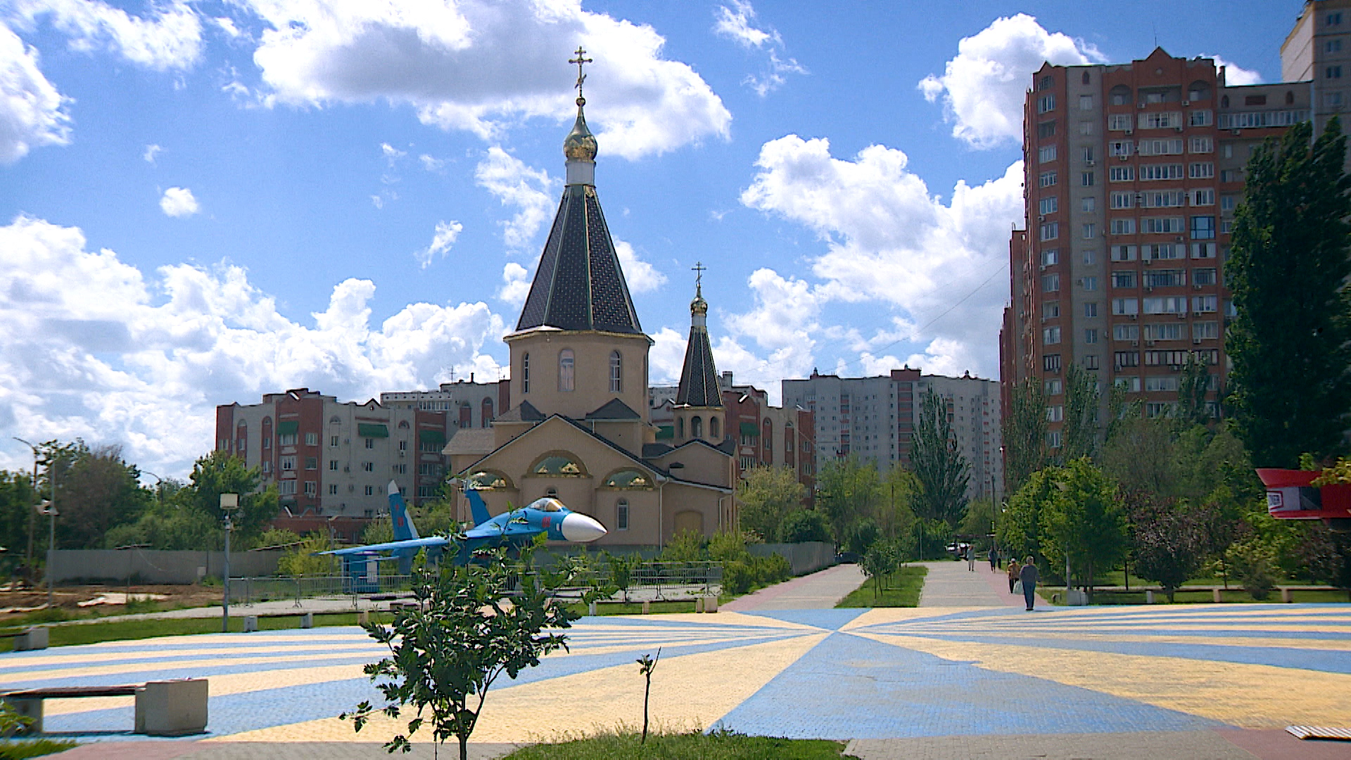 Благоустройство парка героев-летчиков в Волгограде отметили на федеральном уровне