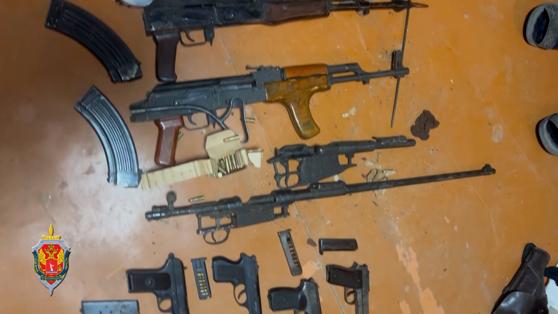 Незаконный склад боеприпасов накрыли в Волгограде