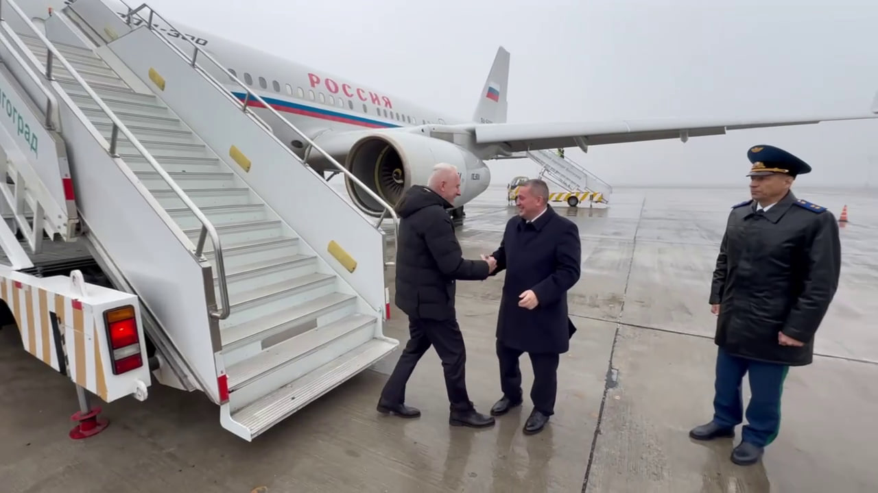 Генпрокурор РФ Александр Гуцан прилетел в Волгоград