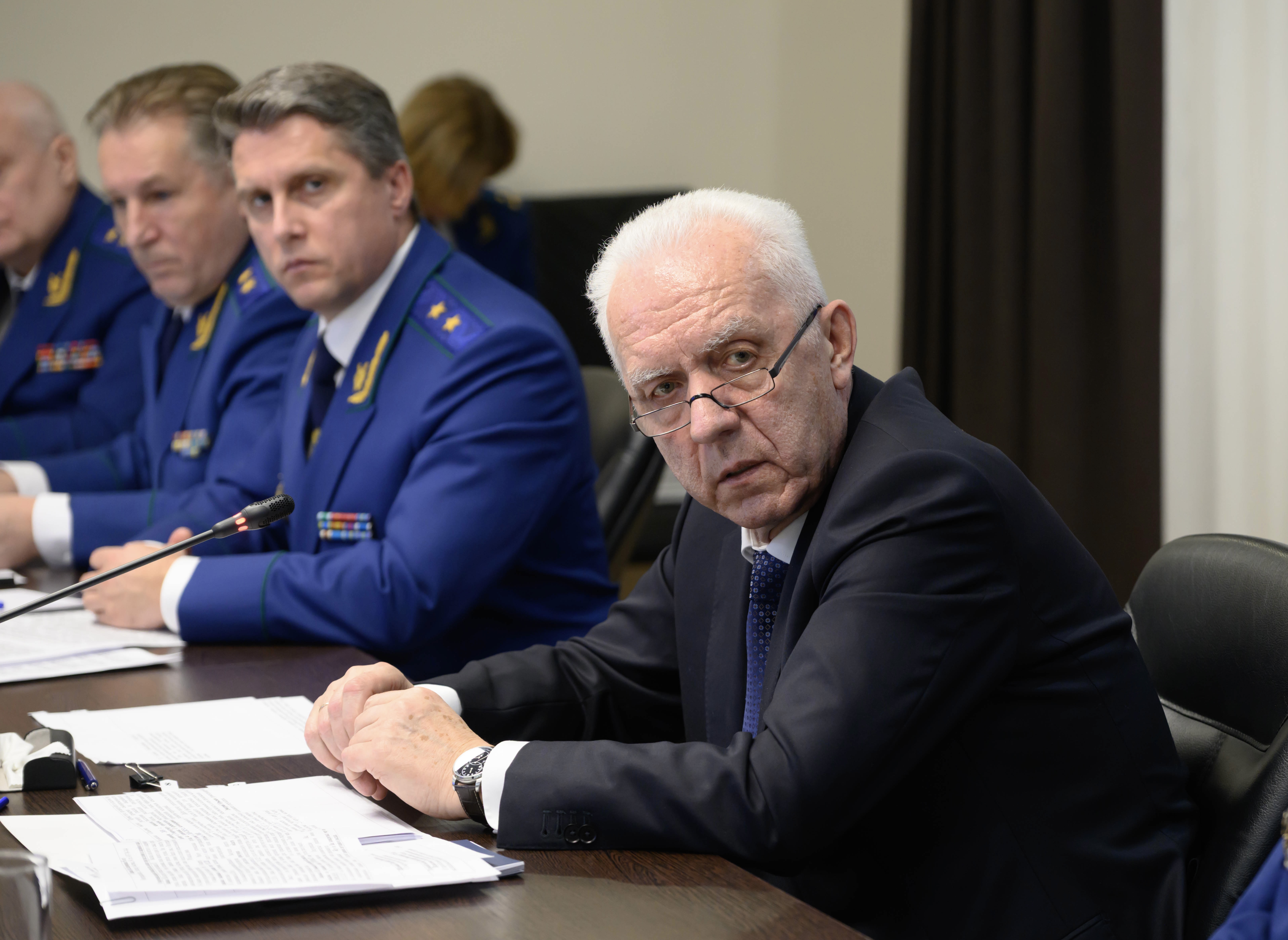 Генпрокурор России начал встречу с представителями бизнес-сообщества в Волгограде