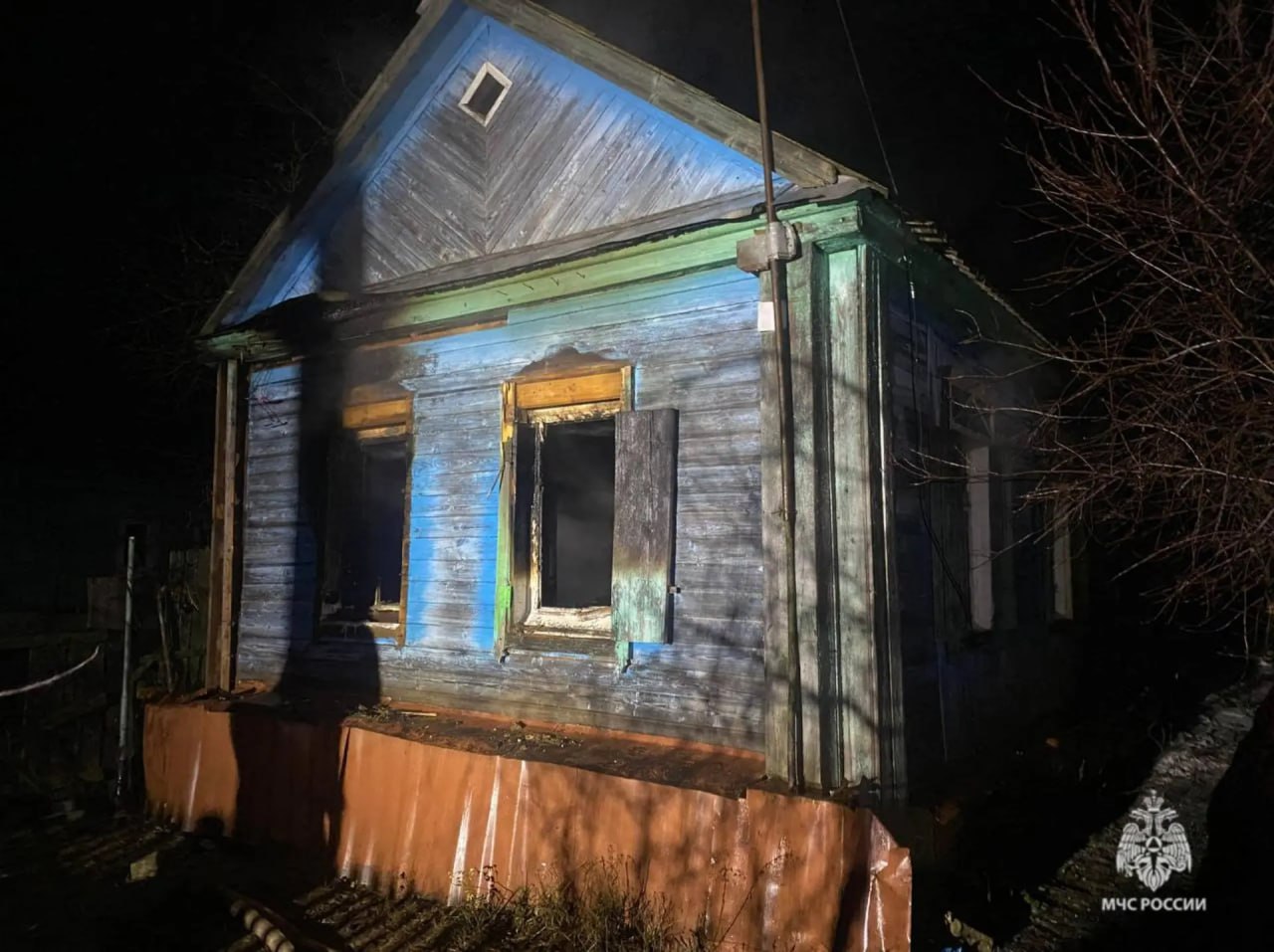 Пожар унес жизнь мужчины в Волгоградской области