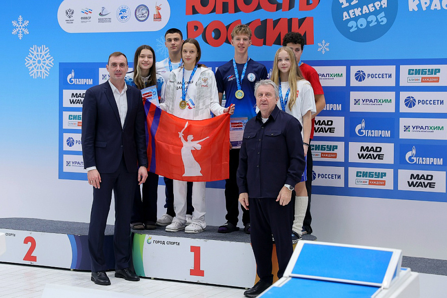 Волгоградские пловчихи привезли 6 медалей со всероссийских соревнований «Юность России»